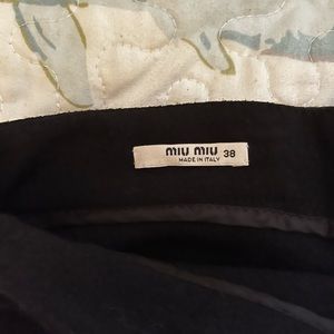 MIU MIU Excellent condition 100 percent vintage wool MIU MIU midi skirt